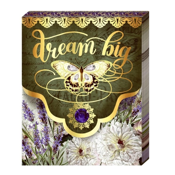 Nicole Brayden Dream Big Butterfly Purse Pocket Notepad (25890) - Picture 1 of 3